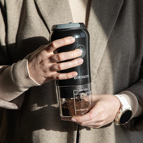 $PRY Molinillo de café eléctrico con taza e infusor - 15