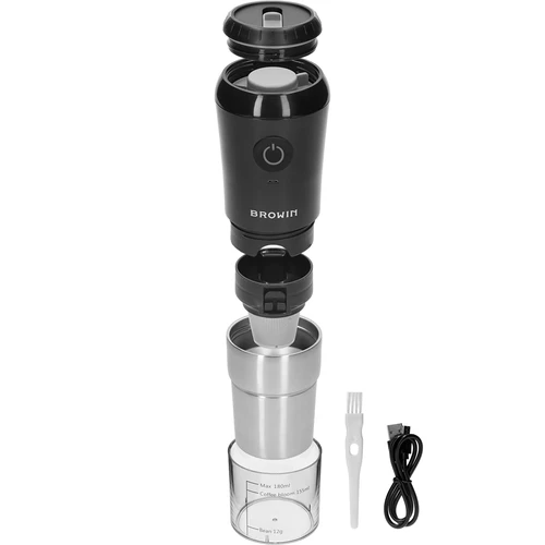 $PRY Molinillo de café eléctrico con taza e infusor - 4