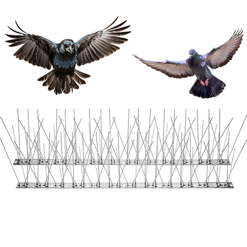 Púas contra aves (tira de metal) 10 piezas DIY - 4