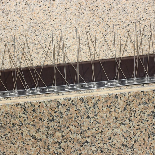 Púas contra aves (tira de metal) 10 piezas DIY - 12