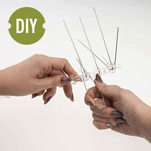 Púas contra aves (tira de plástico) 10 unidades DIY - 5