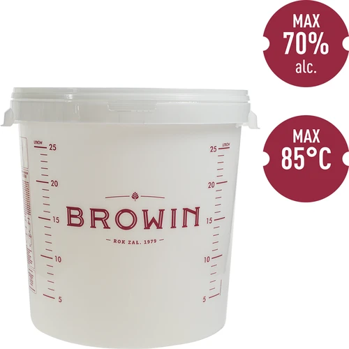 Recipiente de fermentación con tapa 30L - 5