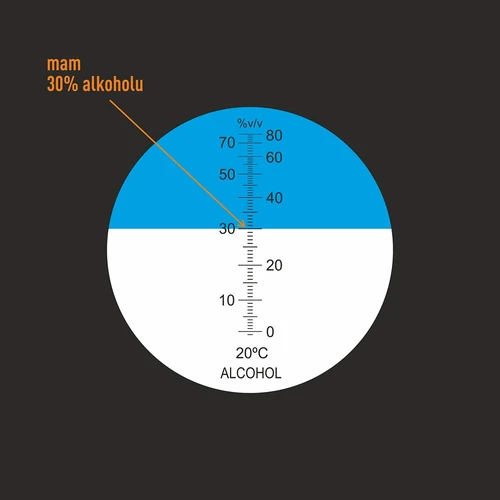 Refractómetro para alcohol - 8