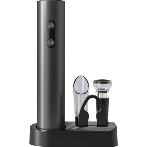 Sacacorchos eléctrico con accesorios para vino