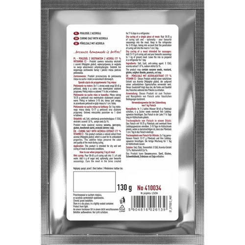 Sal de curación con extracto de acerola, 130 g - 2