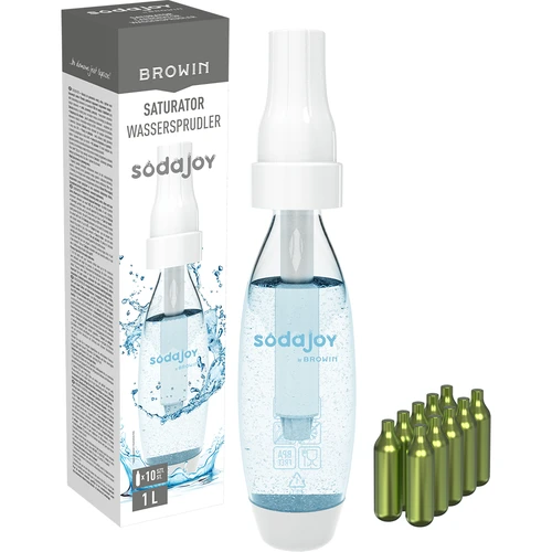 Saturador para agua y bebidas + cartuchos
