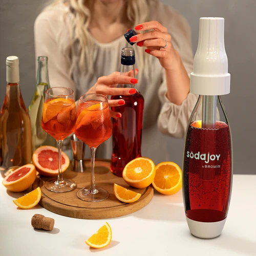 Saturador para agua y bebidas + cartuchos - 12