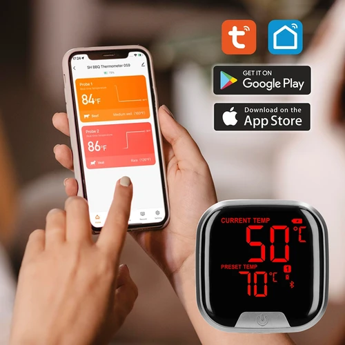 SOENS Termómetro de cocina con Bluetooth - 14