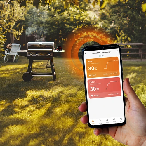 SOENS Termómetro de cocina con Bluetooth - 12