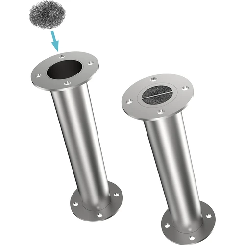 Soporte de resortes de acero inoxidable 2 piezas - 4