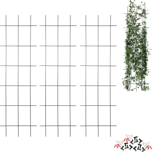 Soporte para plantas - enrejado (150cm x 45cm) 3 piezas