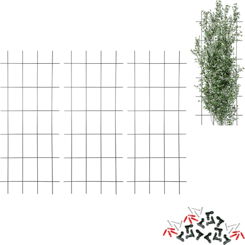 Soporte para plantas - enrejado (150cm x 60cm) 3 piezas