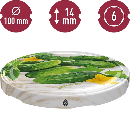 Tapa fi100 pepinos mix - 10uds. - 7
