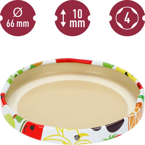 Tapa fi66 frutas - 10 uds. - 4