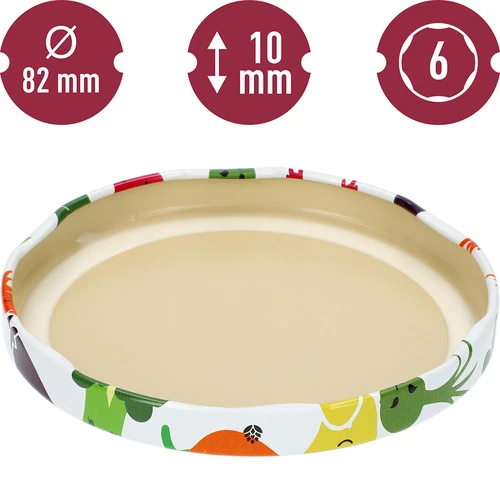 Tapa fi82/6 verduras - 10uds. - 4