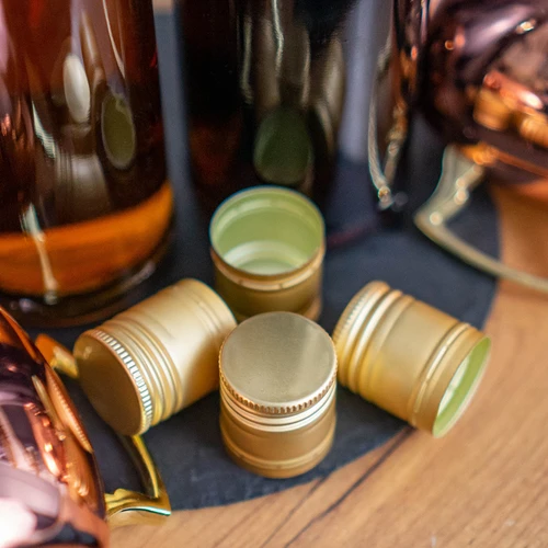 Tapón para botellas fi31,5/24 - dorado - 6uds. - 2