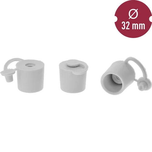 Tapón para globo fi32mm- con cierre - 2