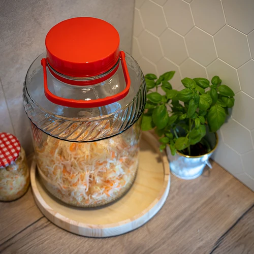 Tarro de 10L con tapa de plástico - 8