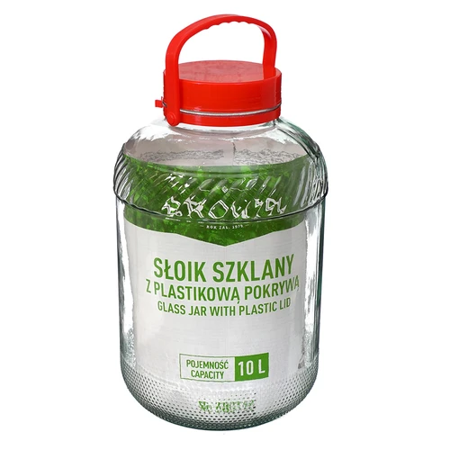 Tarro de 10L con tapa de plástico - 4