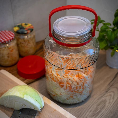 Tarro de 5L con tapa de plástico - 8