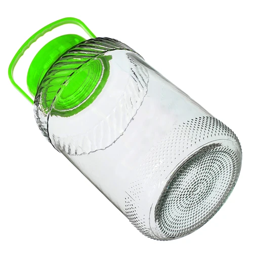 Tarro de vidrio de 8L con pinzas - 4