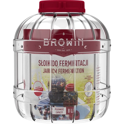 Tarro irrompible y multifuncional para fermentación de 8L - 2