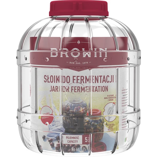 Tarro multifuncional, 5L para fermentación - 2