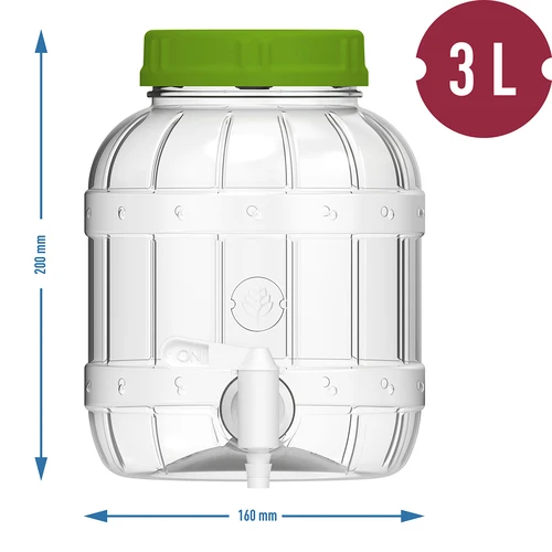 Tarro multifuncional con grifito 3L - 6