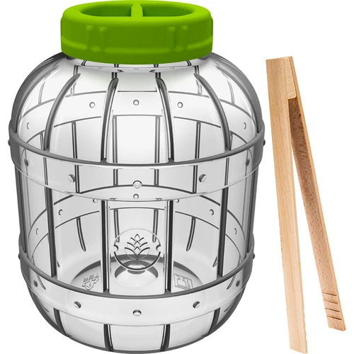Tarro multifuncional de 5L para encurtir + pinzas