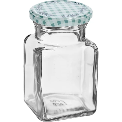 Tarro TO 150ml Cuatro esquinas fi53 tapa - 6uds. - 4