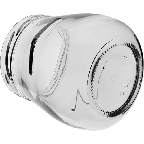 Tarro TO 500ml otra Ánfora tapa negra fi82/6 -6uds - 7