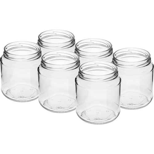 Tarro TO 580ml grueso -6uds