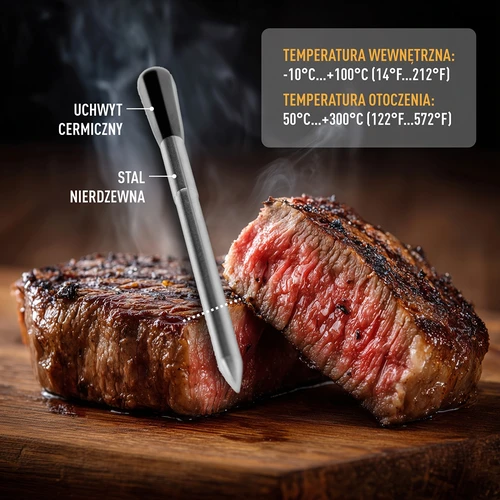Termómetro culinario con sonda inalámbrica Bluetooth - 8