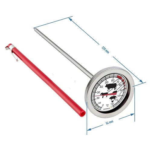 Termómetro de cocina con gráfico (0/120C) 21,0cm - 2