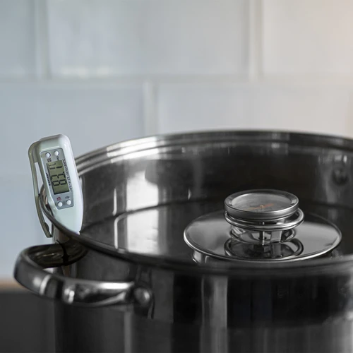 Termómetro de cocina electrónico (-50/300C) con estuche, blanco - 3