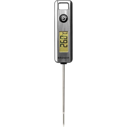 Termómetro de cocina electrónico, LCD (-50/200C) plateado