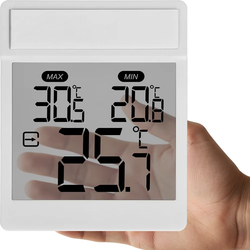 Termómetro digital de ventana para exterior, autoadhesivo, de la marca Soens