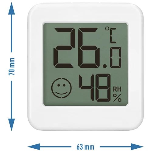 Termómetro electrónico con indicador de confort - 10