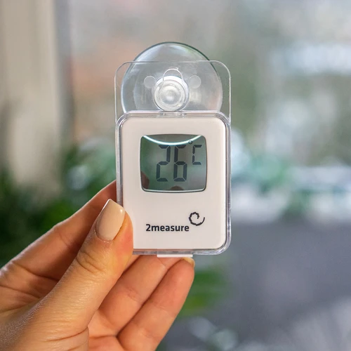 Termómetro electrónico con ventosa (-20 °C a +50 °C) - 4