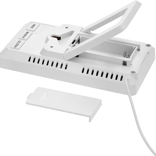 Termómetro electrónico de la marca Soens – con sonda, blanco - 5