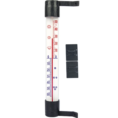 Termómetro exterior antracita (-60/50C) 23cm