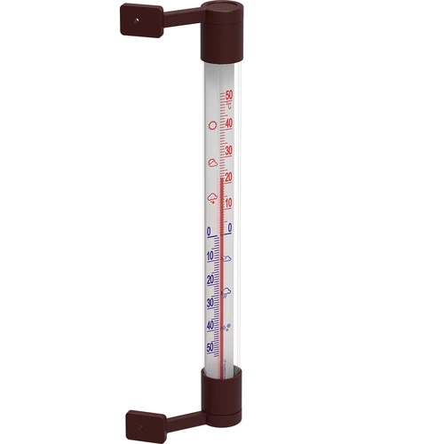 Termómetro exterior marrón (-50/50C) 22cm - 2