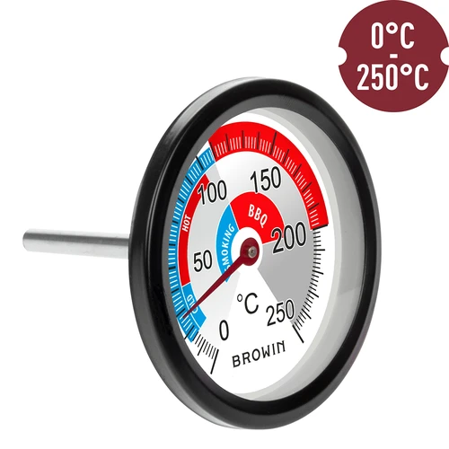 Termómetro para ahumador y BBQ (0/250C) 5,7cm - 3