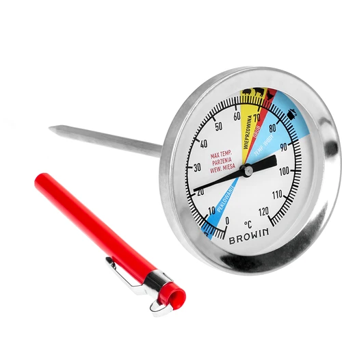 Termómetro para prensa de jamón 0,8 kg (0/120C) 9,0cm