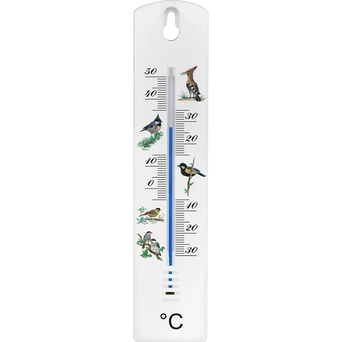 Termómetro univ. con gráfico - pájaros (-30/50C) 20cm