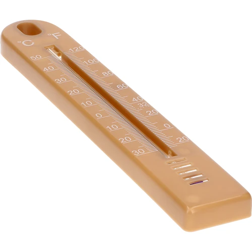 Termómetro universal (-30/50C) 17cm marrón claro - 3