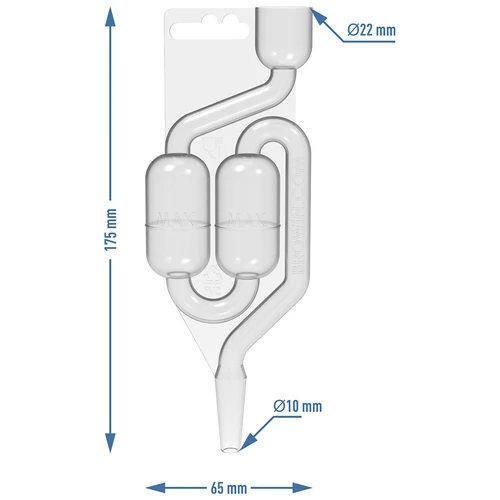 Tubo de fermentación de plástico MAXI - v2 - 4