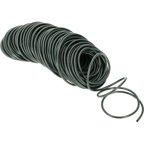 Tubo hortícola, goma verde oscuro, 25 m x 3 mm