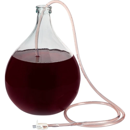 Tubo para trasiego de vino con abrazadera - 4