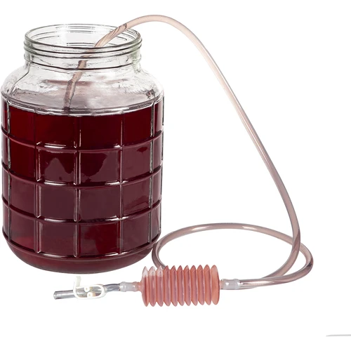 Tubo para trasiego de vino con bomba - 3